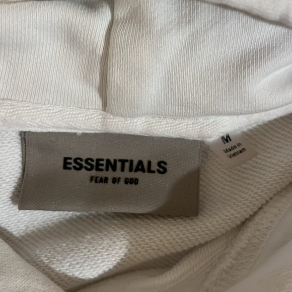 ESSENTIALS white hoodie - Picture 6 of 7